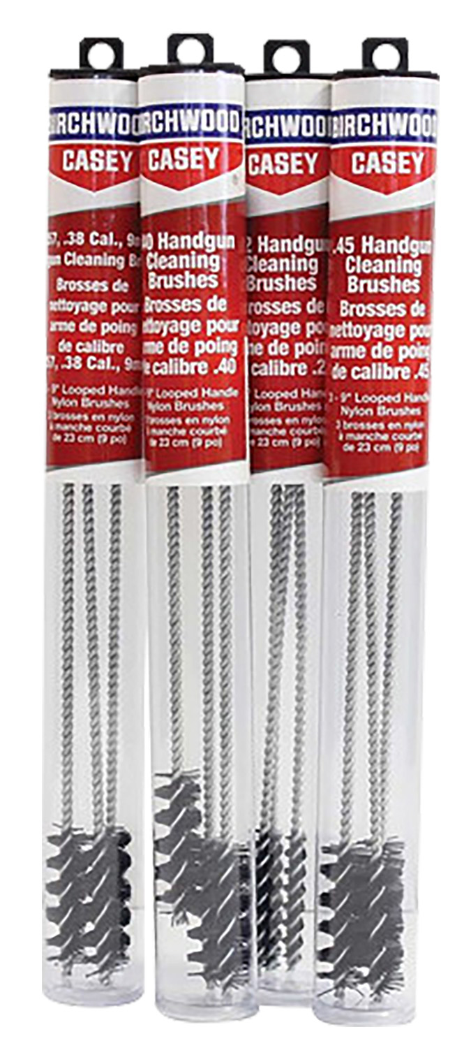 Birchwood CASEY .40 Caliber Handgun Looped Cleaning Brushes 3-Pack (41211) - Birchwood Casey - .40