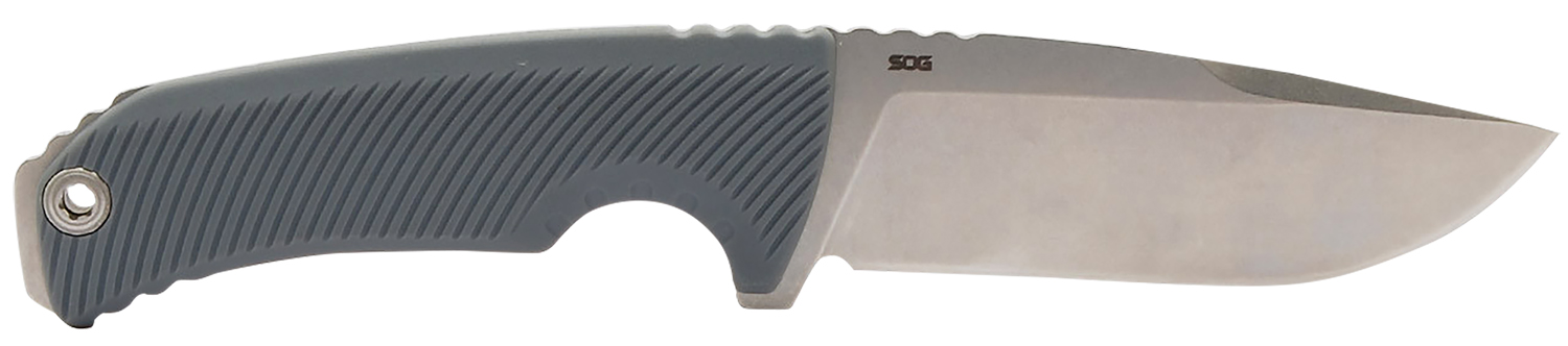 S.O.G SOG17060243 Tellus FX 4.20" Clip Point 440C Blade Wolf Gray Handle - SOG - CLIP POINT