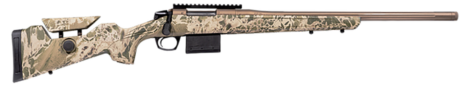 CVA CR4042 Cascade VH Full Size 223 Rem 20 Smoked Bronze Cerakote Steel Threaded Barrel, Realtree Hillside Adjustable Synthetic Stock