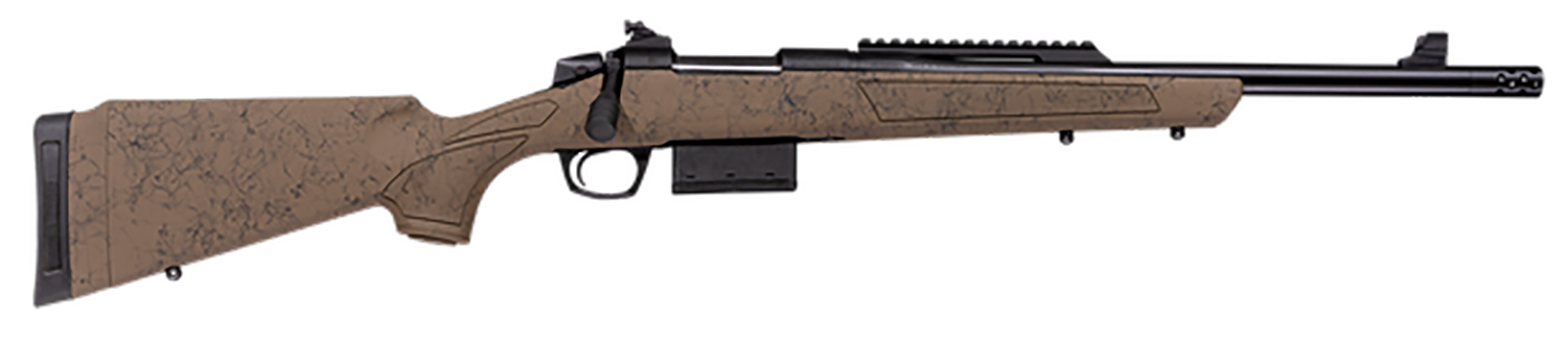 CVA CR3933 Cascade SR80 Full Size 308 Win 18 Black Cerakote Steel Threaded Barrel, Black Cerakote Picatinny Rail Steel Receiver, Flat Dark Earth w/Black Web Adj LOP Synthetic Stock