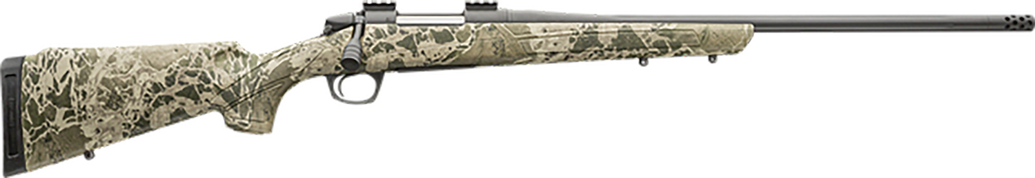 CVA CR3999 Cascade XT Full Size 7mm PRC 4+1 24 Graphite Black Cerakote Steel Threaded Barrel, Realtree Hillside Adj w/Soft Touch Synthetic Stock