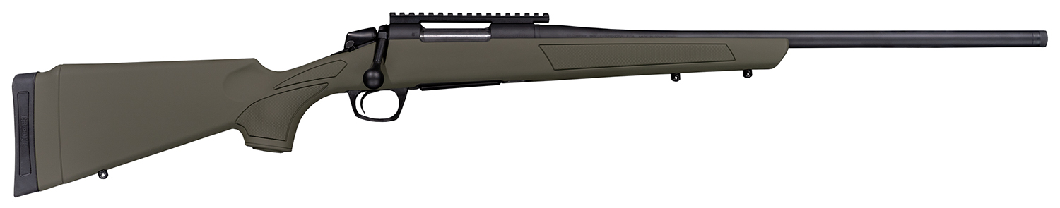CVA CR3903G Cascade  308 Win 4+1 22" Black Cerakote Steel Threaded Barrel, Black Cerakote Receiver, OD Green Synthetic Stock