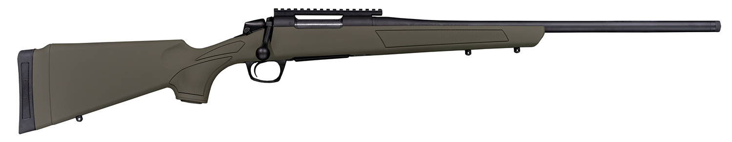 CVA CR3911G Cascade  300 Win Mag 4+1 24" Black Cerakote Steel Threaded Barrel, Black Cerakote Receiver, OD Green Synthetic Stock