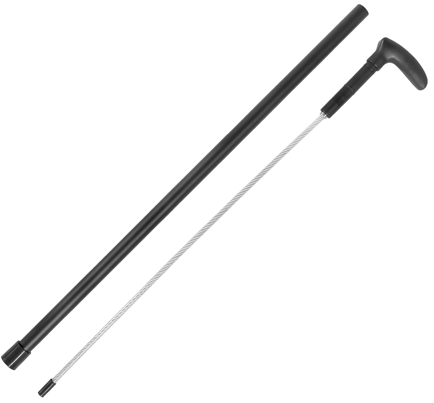 Cold Steel CSCN38CBL Cable Whip Cane Black Carbon w/Zinc Plating 32” OAL - Cold Steel, Inc.