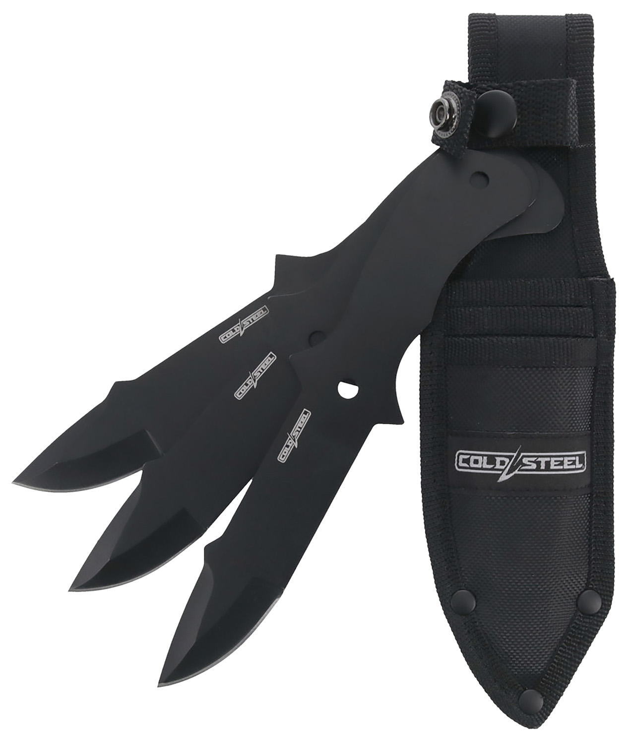 Cold Steel CSTH80KVC3PK Throwing Knives Set of 3 Fixed 8" Drop Point Pl...