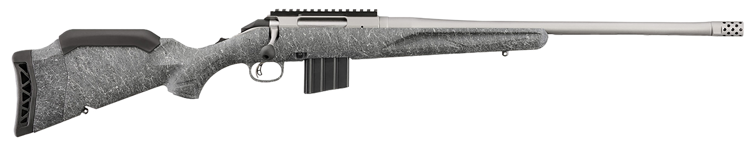 Ruger American Gen II 400 Legend 20" Spiral Fluted Barrel Gray Cerakote