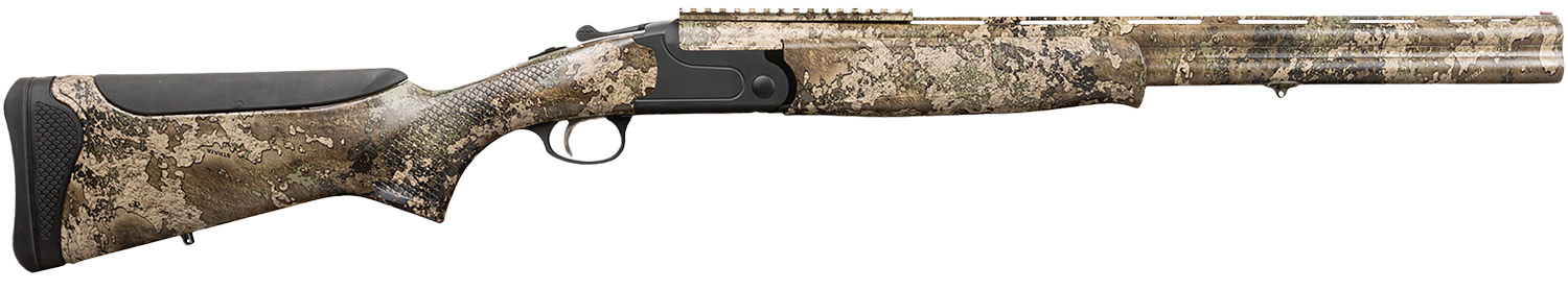 Chiappa Firearms 930.380 202T  12 Gauge Break Open 3.50 2 24 TrueTimber Strata Over/Under Vent Rib Barrel, Picatinny Rail Steel Receiver, Adj Comb Synthetic Stock