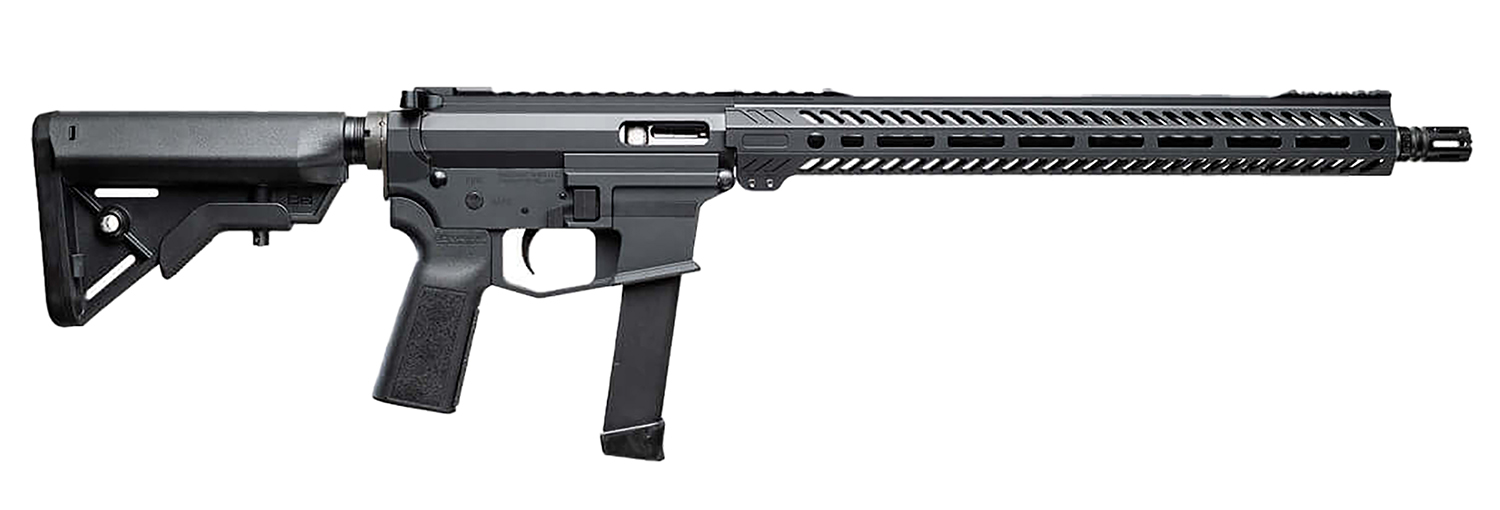 Angstadt Arms AAUDP09R0R UDP-9  9mm Luger 15+1 16 Black Melonite Threaded Barrel, Black Cerakote Picatinny Rail Aluminum Receiver, 15 M-LOK Handguard, Black Synthetic B5 Bravo Stock