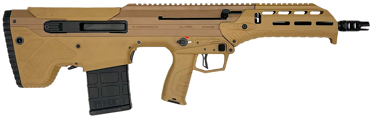 Desert Tech WLVRFA1620F WLVRN 7.62 NATO 16" 20+1 Semi-Auto Bullpup Rifle
