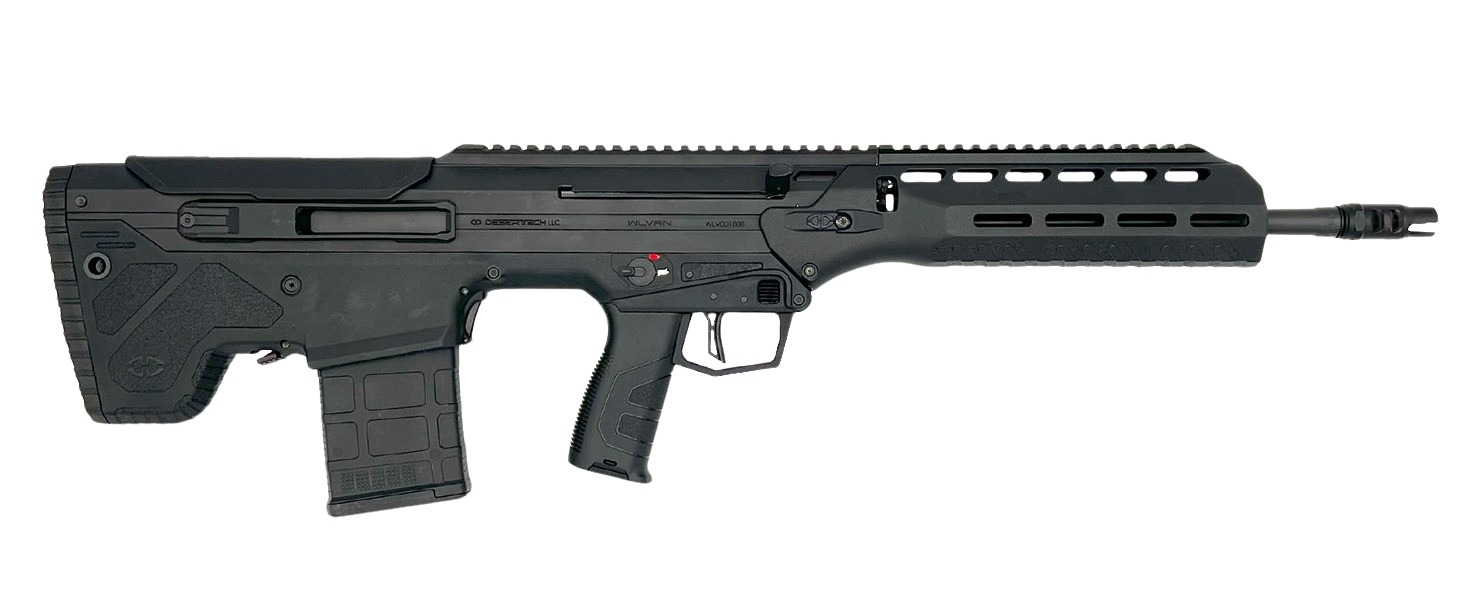 Desert Tech WLVRFB2030B WLVRN  223 Rem/5.56 NATO  30+1 20" Black Steel Threaded Barrel, Black Anodized Picatinny Rail Aluminum Receiver, M-LOK Handguard, Black Polymer Chassis, Ambidextrous