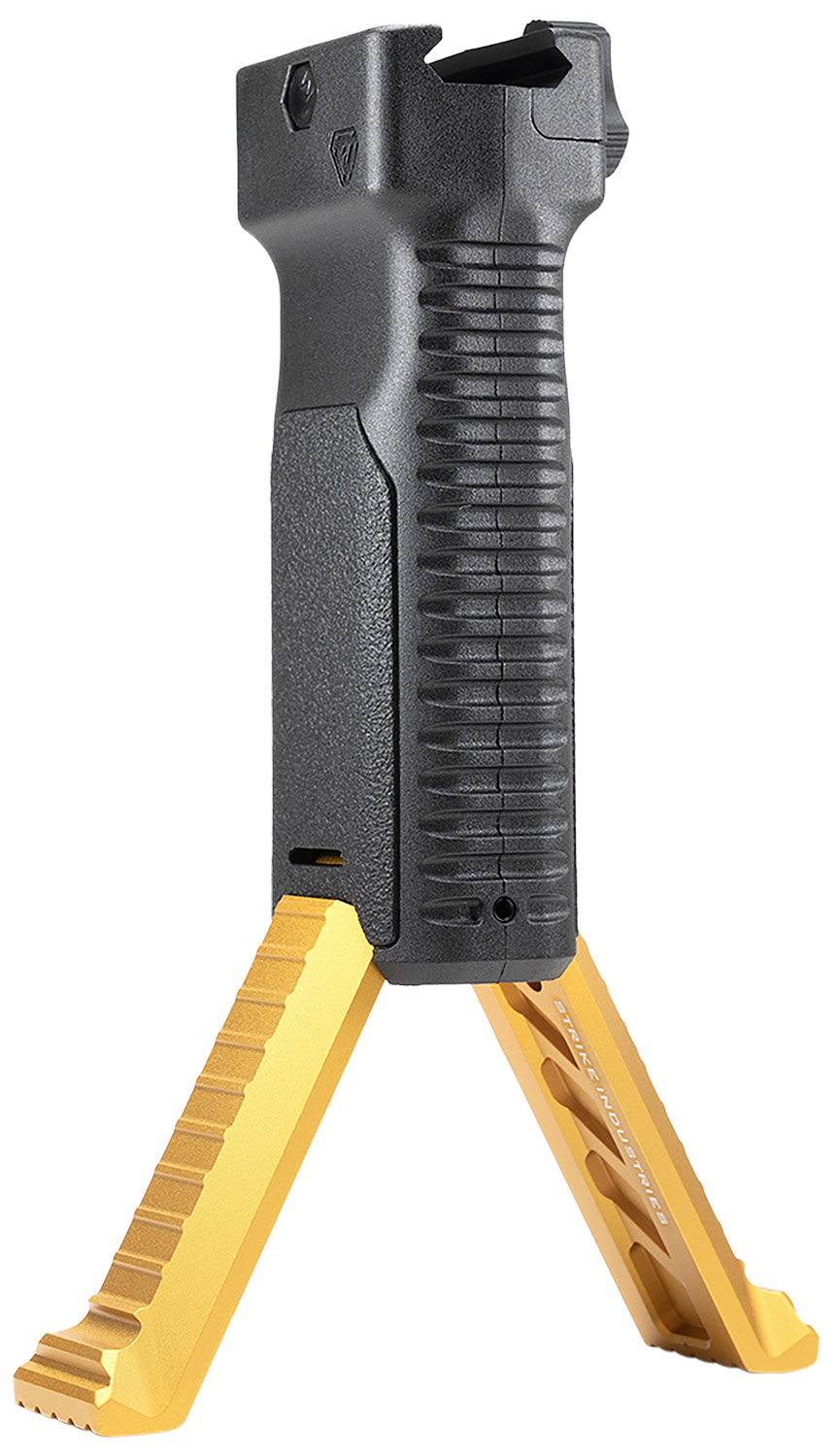 Strike Industries SI-AR-AL-BIPOD-TITAN Bipod Grip Gray Polymer Aluminum Legs