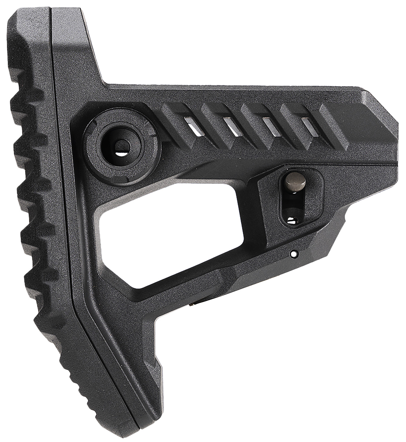 Strike Industries STRIKEPOLYPITBK Pit Stock Black Polymer 3.87" OAL