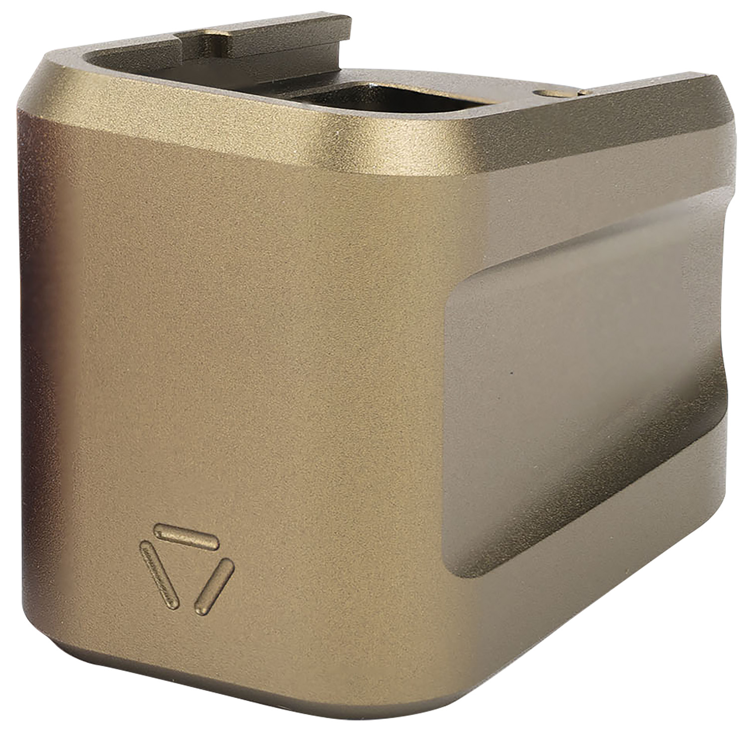 Strike Industries EMPALG19FDE Mag Plate Glock G19 6061-T6 Aluminum FDE