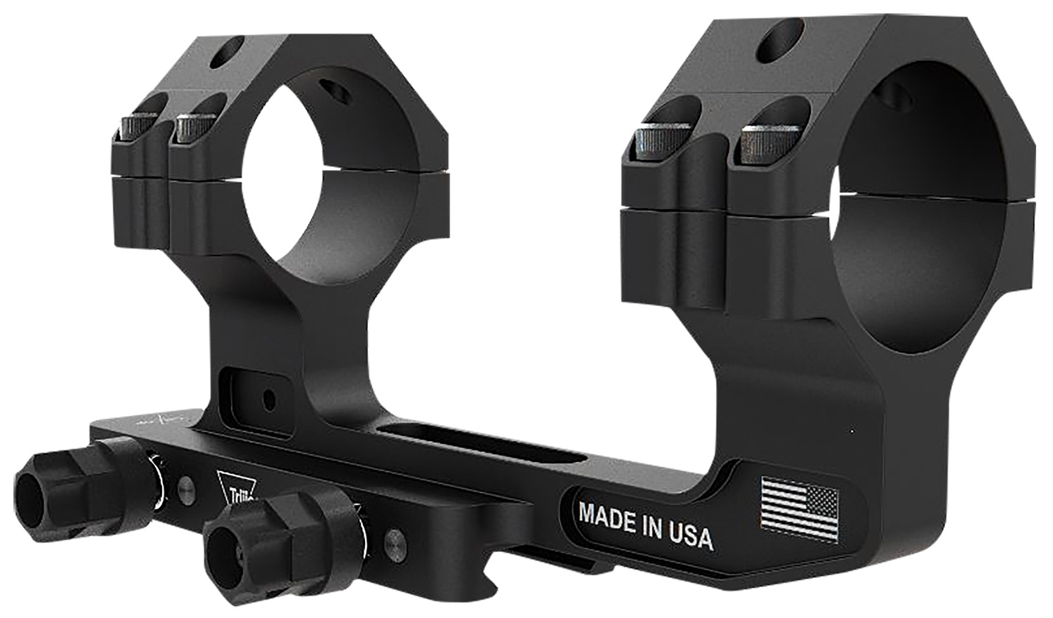 Trijicon AC22050 Cantilever Mount with Q-LOC Technology Scope Mount/Ring Combo Matte Black 34 mm