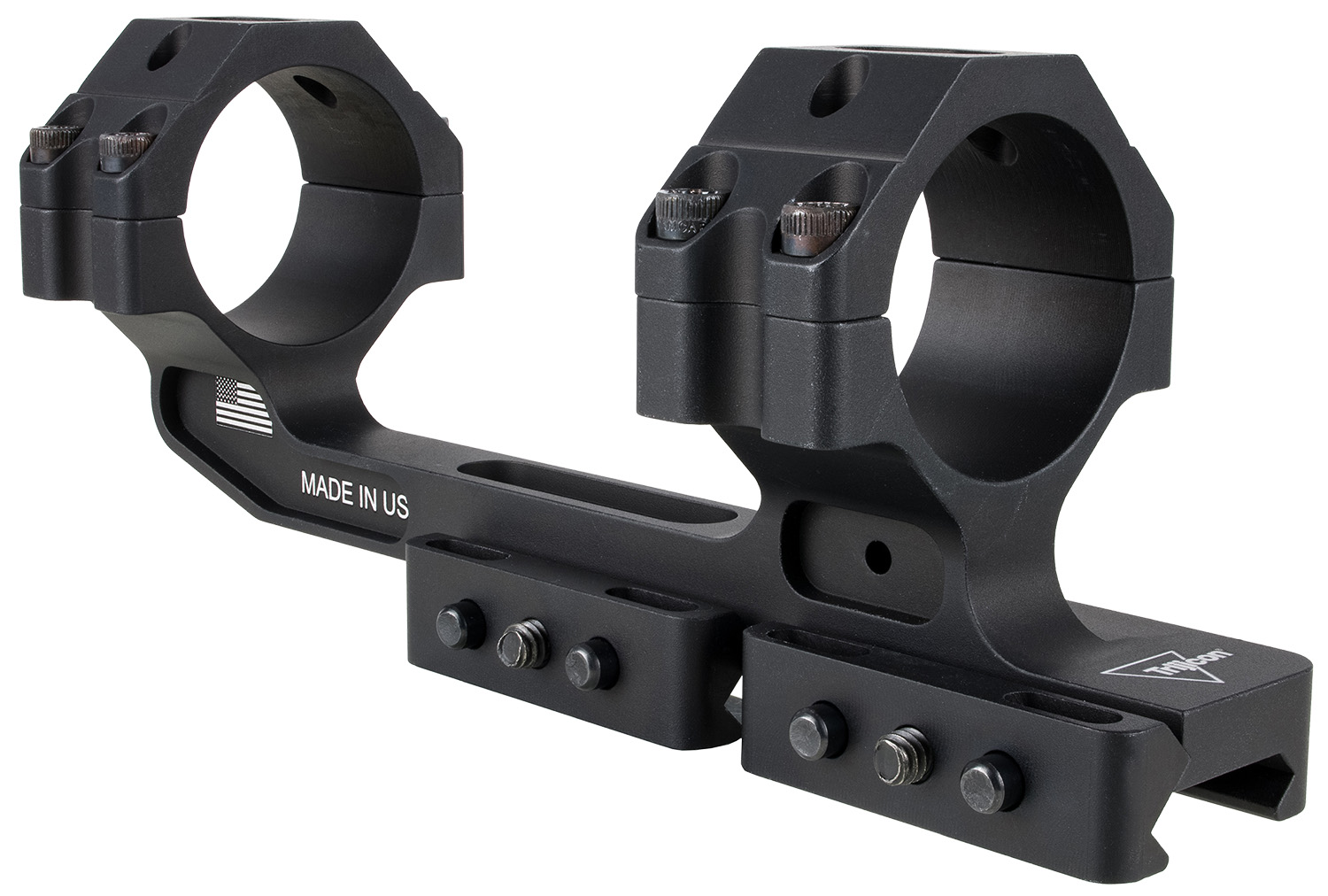 Trijicon AC22052 Cantilever Mount Scope Mount/Ring Combo Matte Black 34 mm 1.535