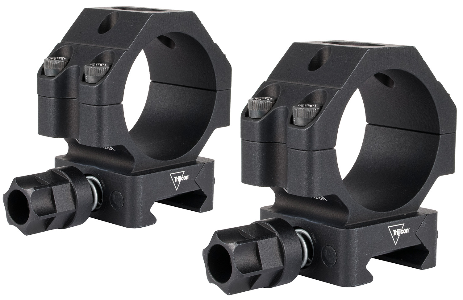Trijicon AC22064 Scope Rings With Q-LOC Technology Matte Black 30mm Low