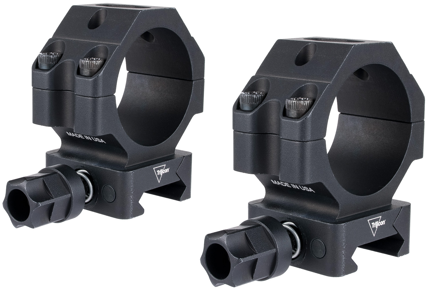 Trijicon AC22069 Scope Rings With Q-LOC Technology Matte Black 34mm Medium