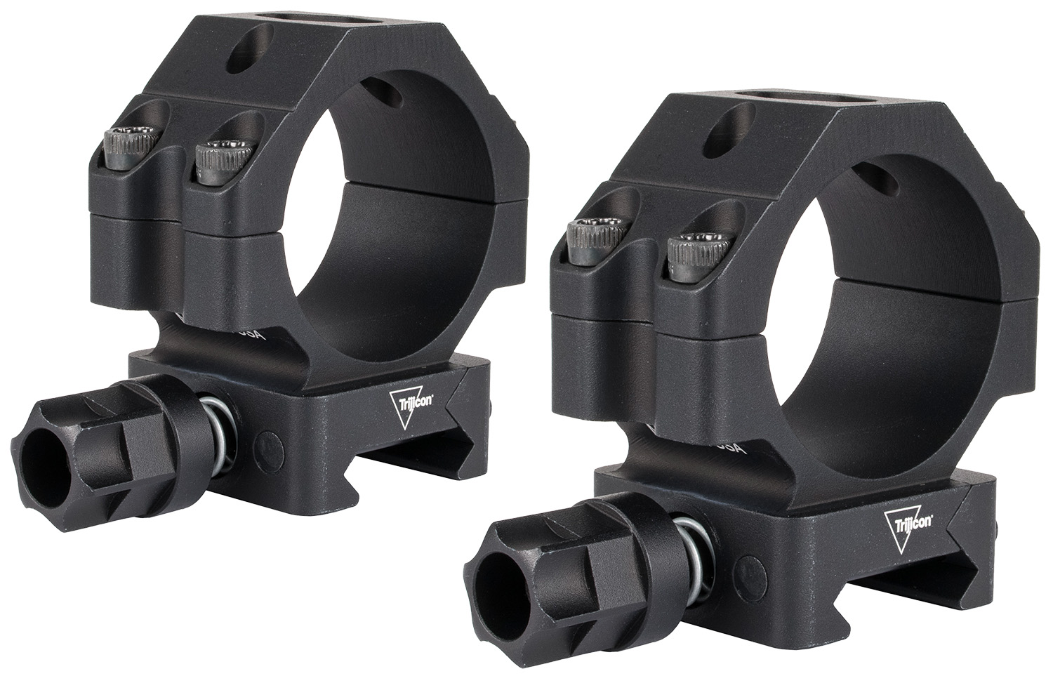 Trijicon AC22072 Scope Rings With Q-LOC Technology Matte Black 35mm Low