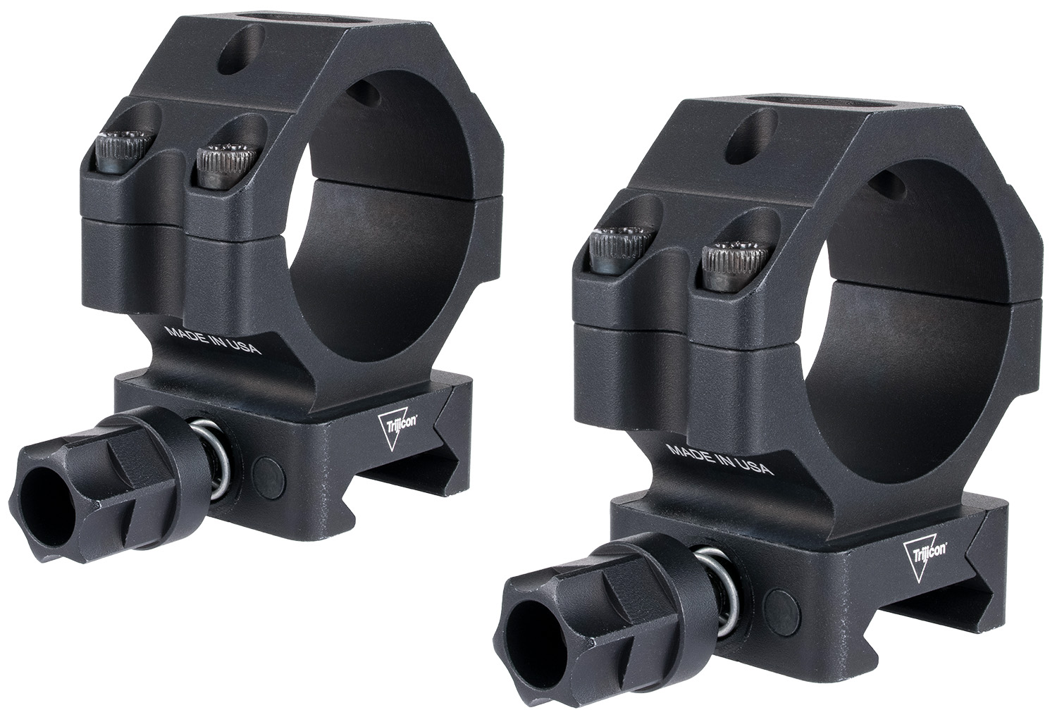 Trijicon AC22073 Scope Rings With Q-LOC Technology Matte Black 35mm Medium