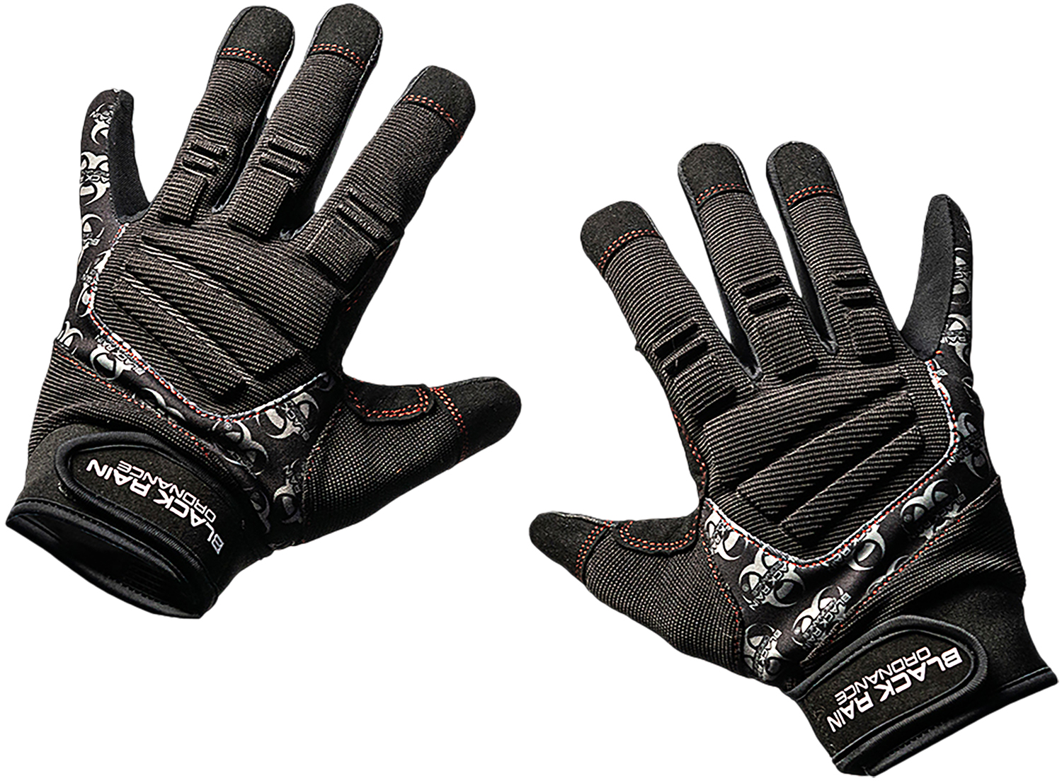 Black Rain Ordnance TACTGLOVEBLK/GRY2XL Tactical Gloves Black/Gray 2XL-img-0
