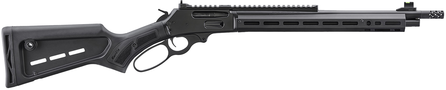 Marlin 70902 336 Dark 30-30 Win 5+1 16.17" Graphite Black Cerakote Steel Threaded Barrel, Graphite Black Cerakote Picatinny Rail Steel Receiver, M-LOK Handguard, Black Polymer Adjustable Stock