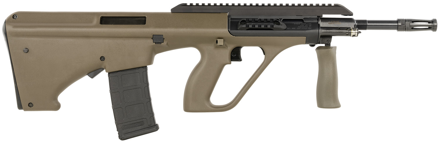 Steyr Arms AUGM2GRNNATOEXT AUG A3 M2 5.56x45mm NATO 16 OD Green Synthetic Bullpup Stock