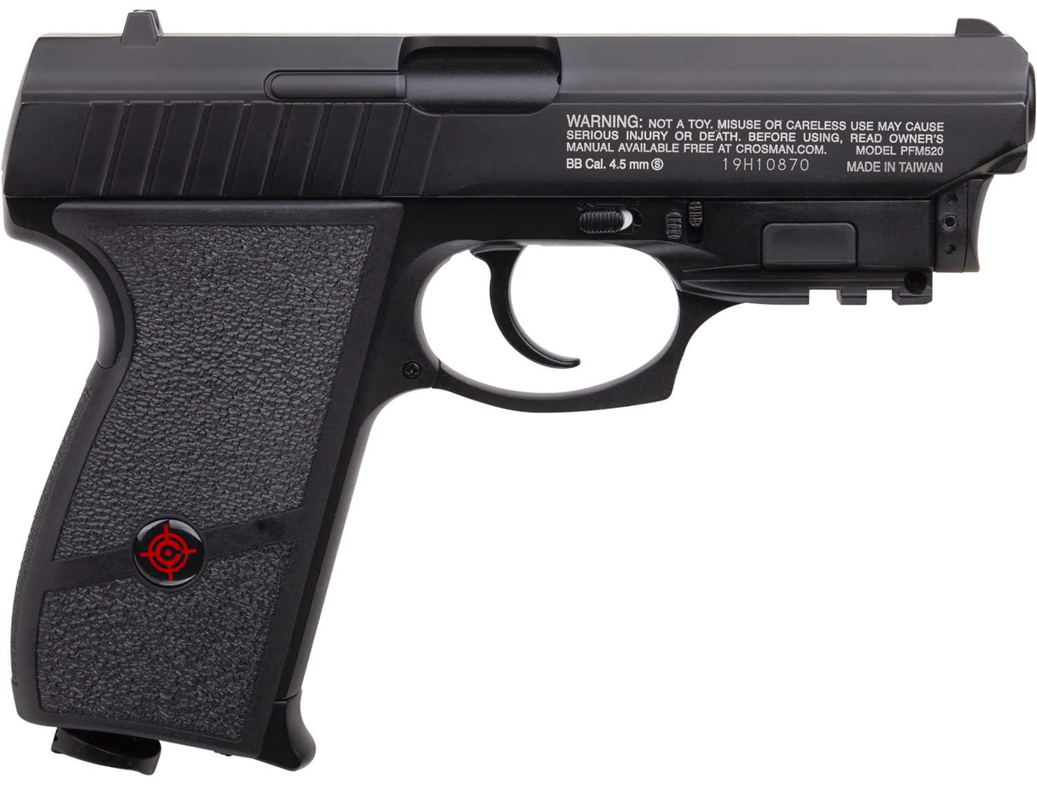 Crosman Night Stalker .177 BB CO2 Powered AIR Pistol W/Laser PFM520