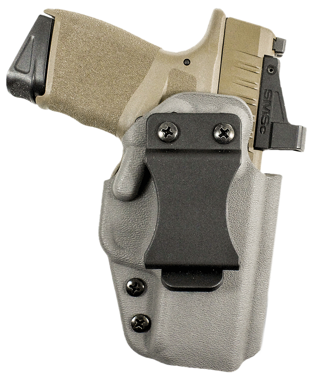 DeSantis Gunhide 220LA1LZ0 Mean Streak IWB Pewter Gray Kydex/ Fits Glock 19/45/23/32 Belt Clip Mount Right Hand