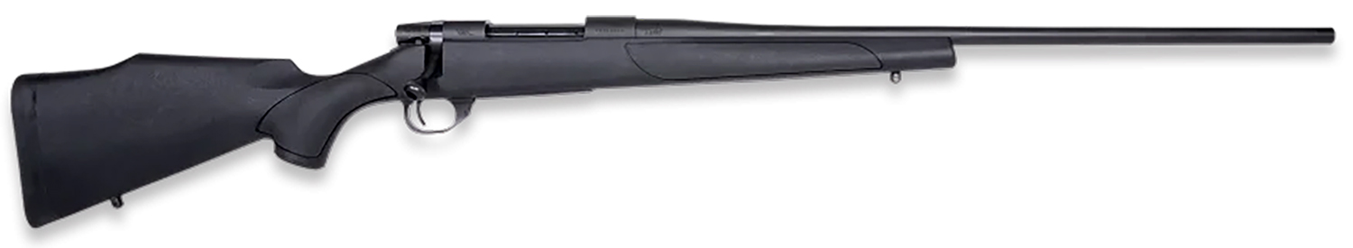 Weatherby VTX7MMPR4T Vanguard Obsidian Full Size 7mm PRC 3+1 24 Blued #2 Contour Threaded Barrel, Blued Drilled & Tapped Steel Receiver, Black Monte Carlo Synthetic Stock