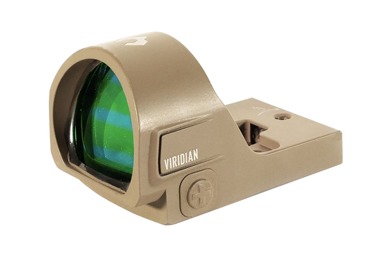 Viridian 9810145 RFX35 Green Dot Reflex Sight Flat Dark Earth 22 X 26mm 3 MOA Green Dot Reticle