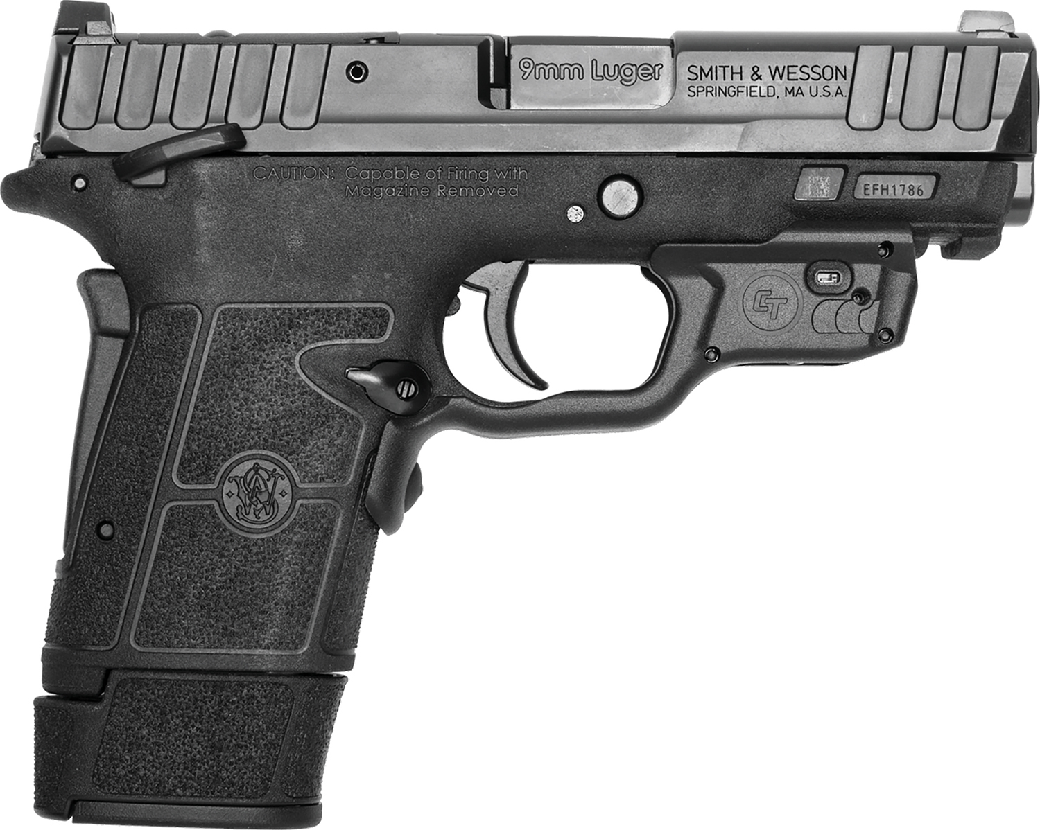 Smith & Wesson Equalizer 9mm Pistol w/ Crimson Trace Laserguard