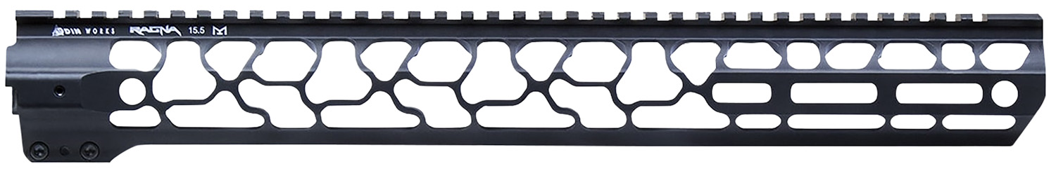 Odin Works F15MLRA 15.5 Ragna M-LOK Forend  M-LOK, Black Aluminum, Mounting Hardware Included for AR-15