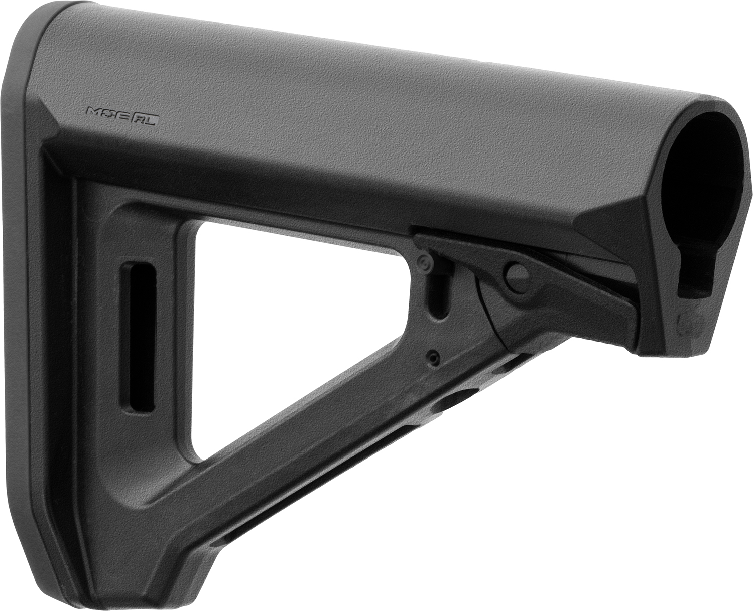 Magpul MAG1440-BLK MOE RL Carbine Stock Mil-Spec Black AR-15 A-Frame Design