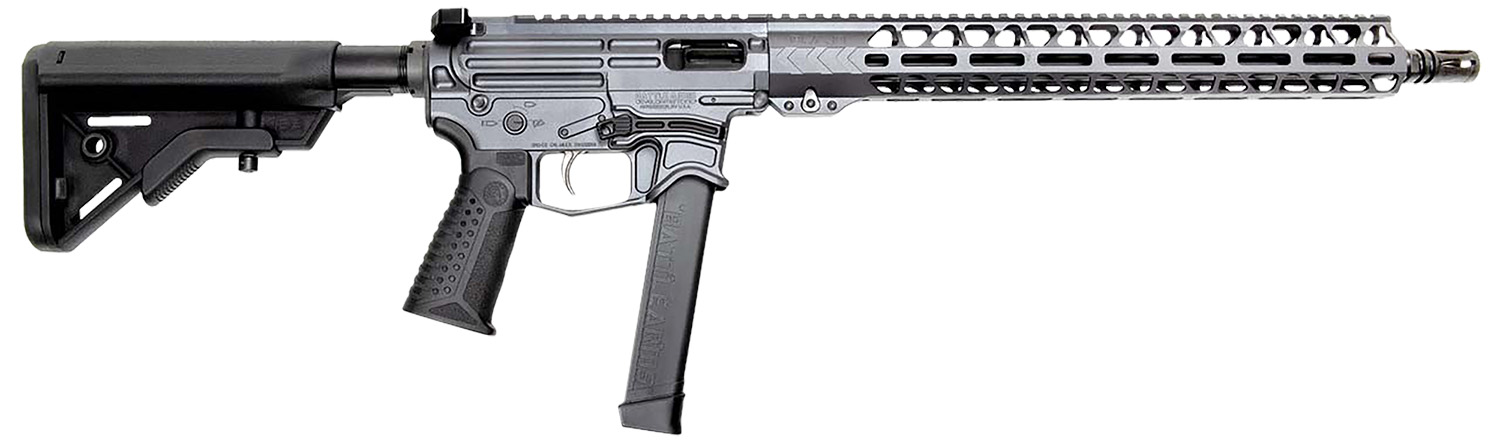 Battle Arms Development Billet XIPHOS 9 AR Rifle - Combat Grey | 9mm 1...
