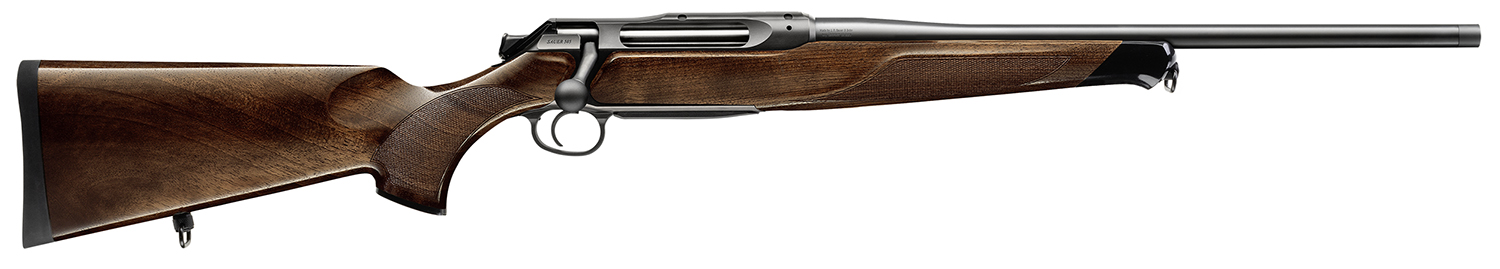 Sauer 80117091 .222 Rem 505 Lux Wood Grade-5 Threaded Barrel Rifle