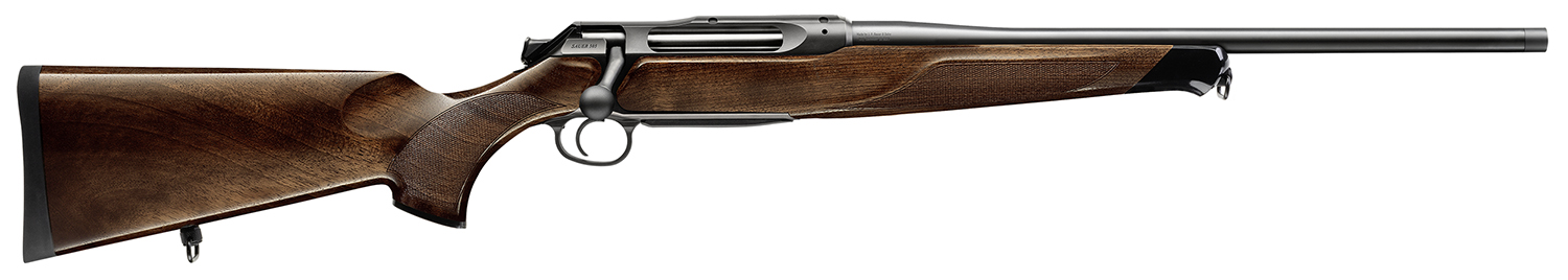 Sauer 80117092 .223 Rem Bolt Action Rifle, Lux Wood Grade-5, 5-Rd