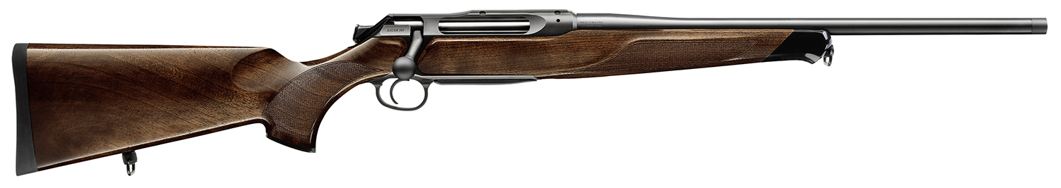 Sauer 80117094 .308 Win 505 Lux Wood Grade-5 5rd Threaded Barrel Rifle