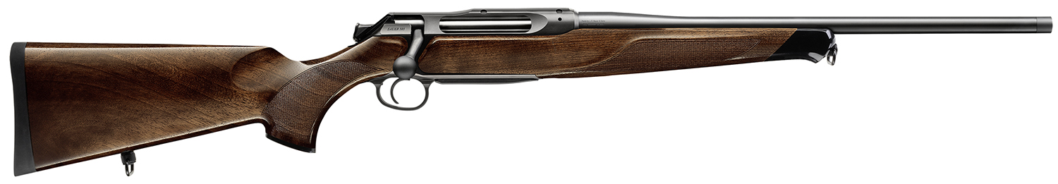 Sauer 80117661 505 Lux Full Size 375 H&H Mag 2+1 24 Matte Blued Steel Barrel, Matte Blued Saddle Mount Steel Receiver, Grade 5 Wood Fixed Stock