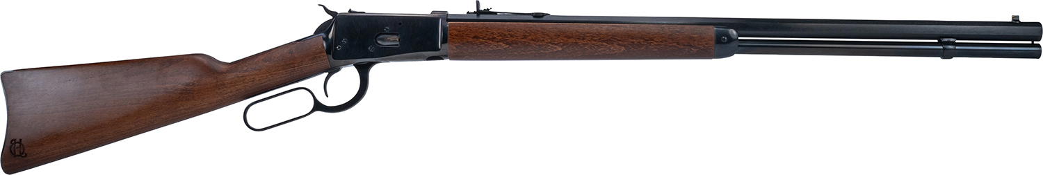 Heritage Mfg H9204424F1 92 Ranch Hand 44 Mag 12rd 24" Black Polished Octagon Barrel, Black Polished Alloy Steel Receiver,Fixed Hardwood Stock