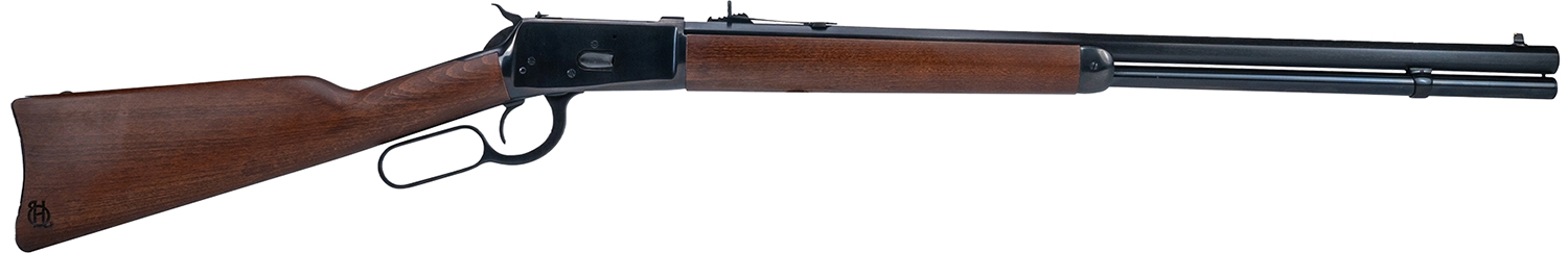 Heritage Mfg H9204524F1 92 Ranch Hand 45 Colt (Long Colt) 12rd 24" Black Polished Octagon Barrel, Black Polished Alloy Steel Receiver, Fixed Hardwood Stock