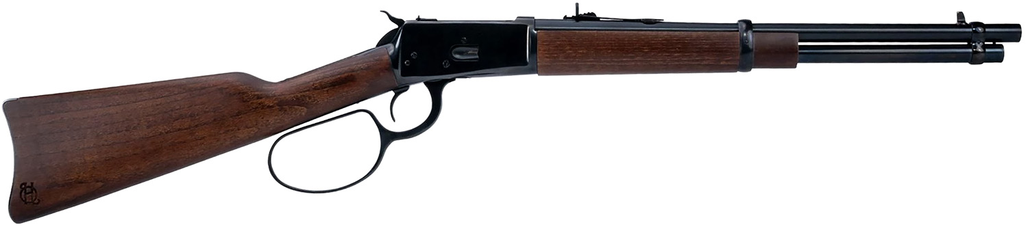 Heritage Mfg H92357161 92 Ranch Hand 38 Special +P/357 Mag 8rd 16.50" Black Polished Steel Barrel, Black Polished Alloy Steel Receiver, Fixed Hardwood Stock