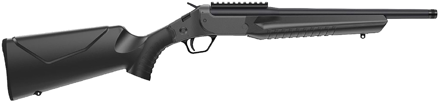 Rossi LWC65CMBK LWC  6.5Creedmoor 1rd 16.50" Black Oxide Threaded Barrel, Black Picatinny Rail Steel Receiver, Black Fixed Synthetic Stock