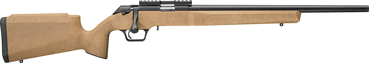 Springfield Armory BART92022CBW Model 2020 Rimfire Target Full Size 22 LR 10+1 20" Matte Blued Heavy Threaded Barrel, Picatinny Rail Carbon Steel Receiver, Coyote w/Black Webbing Synthetic Fixed Stock