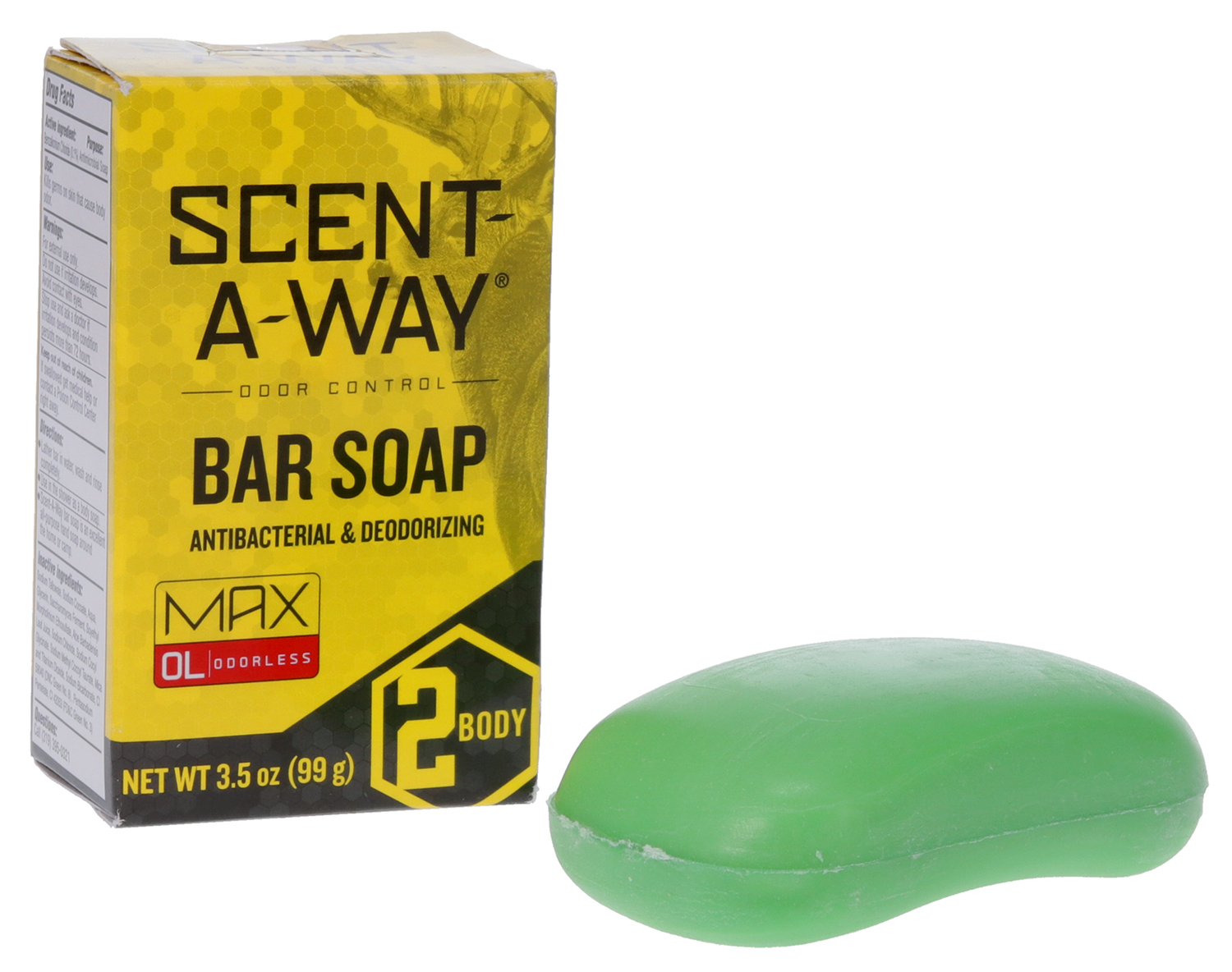 Hunters Specialties Saw-07757 Scent-A-Way Bar Soap Odorless 3.50 Oz