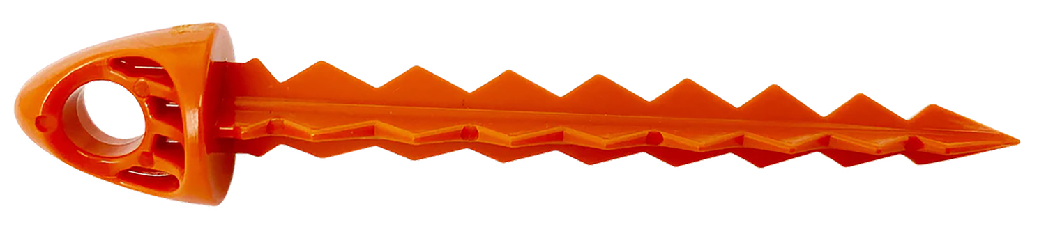 Targettack Llc  Targettack  Orange Polycarbonate Plastic 3 For Paper/Vinyl Targets 12 Pack