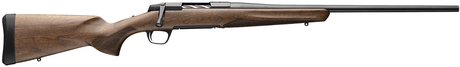 Browning 036001224 X-Bolt 2 Hunter Full Size 270 Win 4+1 22 Matte Blued Sporter Barrel, Matte Blued Drilled & Tapped Steel Receiver, Fixed Satin Checkered Walnut Stock