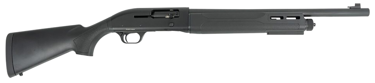 Tokarev USA 21000118 TTF Titan 12 Gauge Semi-Auto 3 4+1 18.50 Black Anodized Steel Barrel, Black Anodized Fixed Black Synthetic Stock