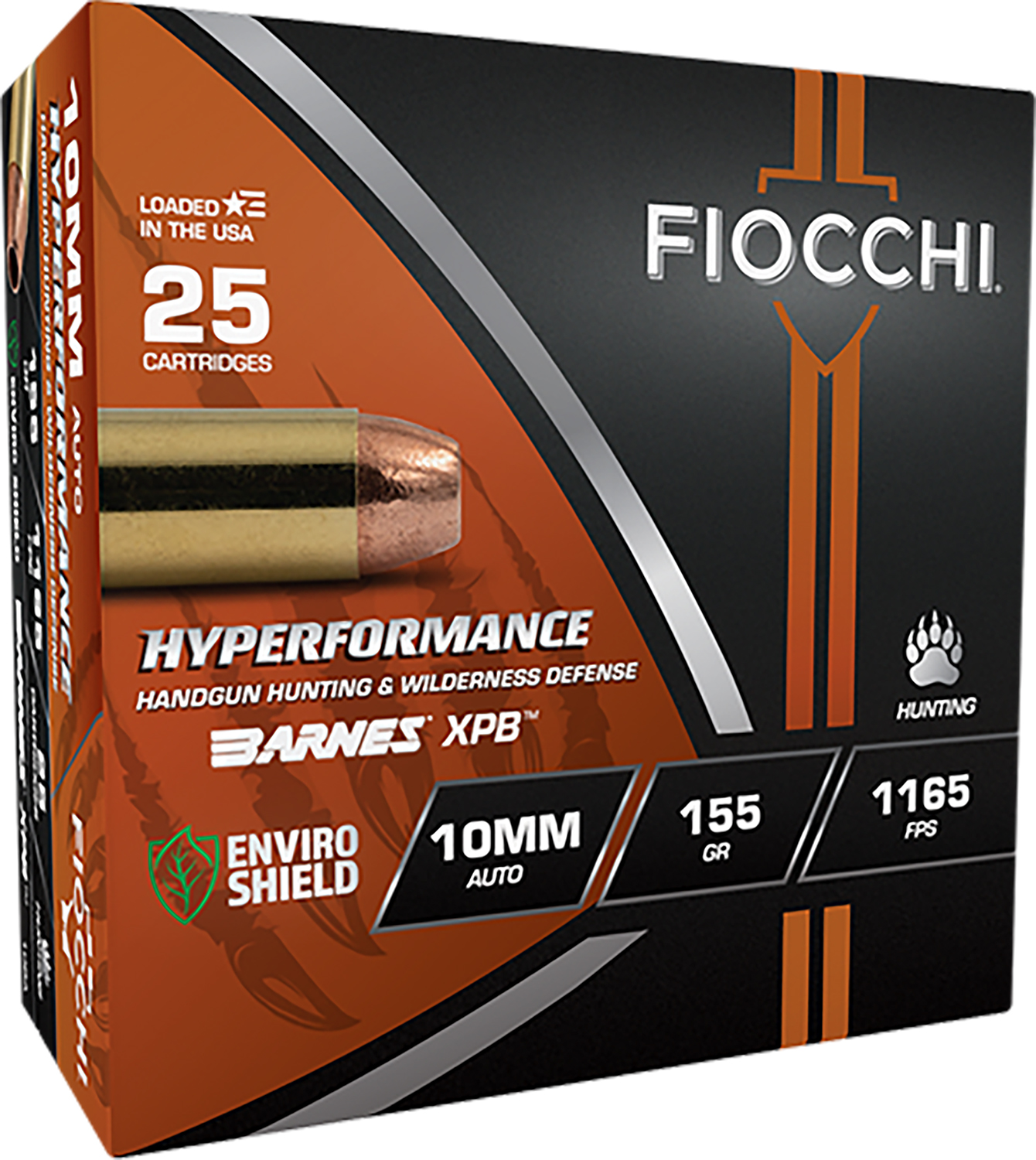 Fiocchi 10BA Hyperformance 10mm 155gr XPB Ammo 25 Rounds