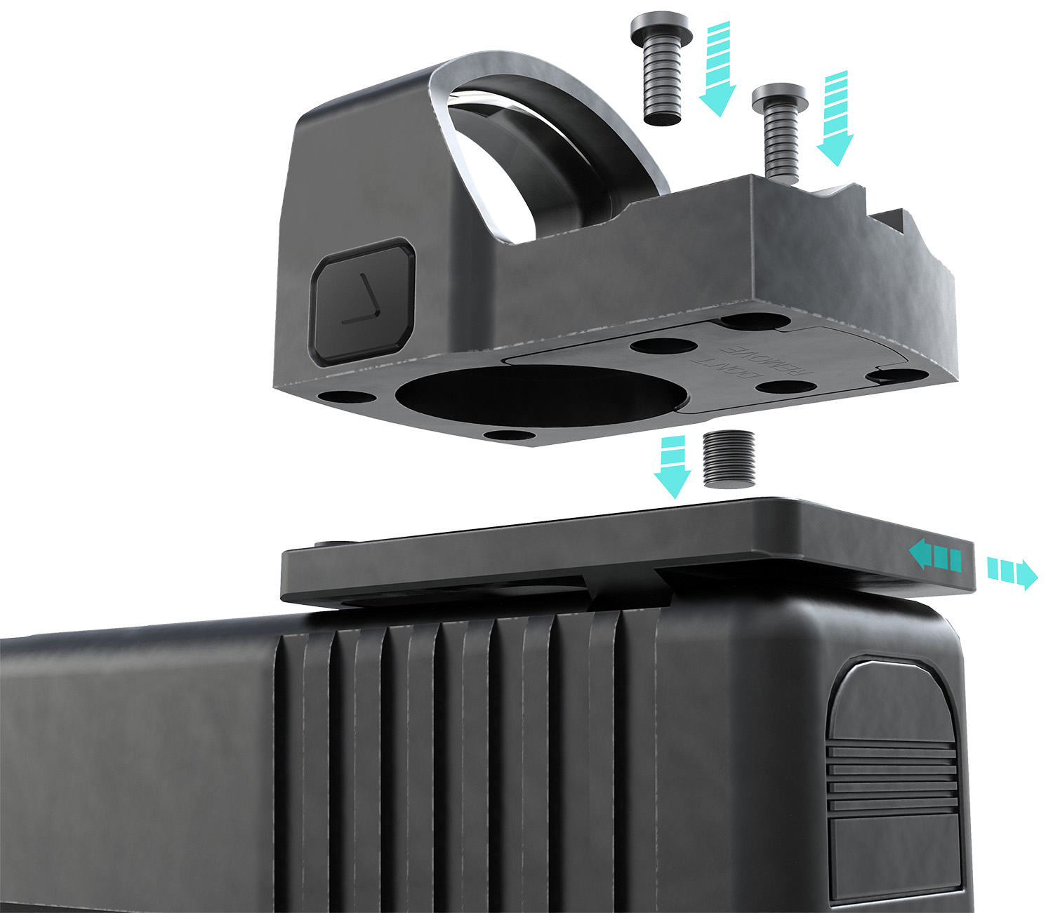 Foxtail Precision 100016 – Flawless Optic Plate 6 Foxtail Precision 100016 additional view
