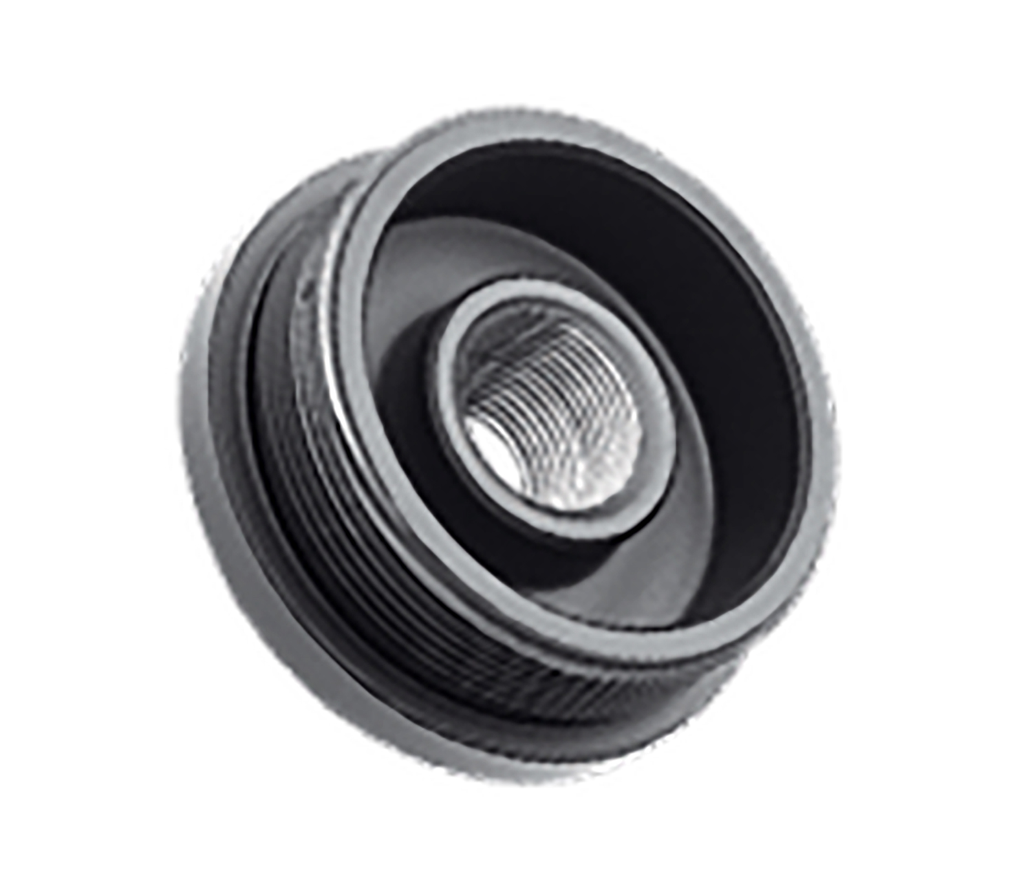 B&T SD-ADPDT1228 Direct Thread HUB Adapter 1/2"x28 Inconel Black